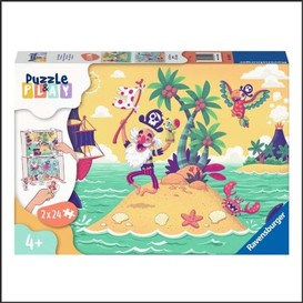 Puzzle & play 2x24mcx - pirates