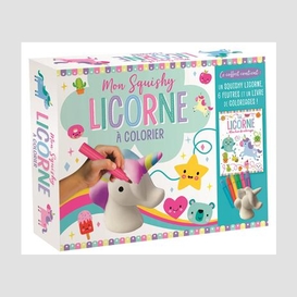 Mon squishy licorne a colorier