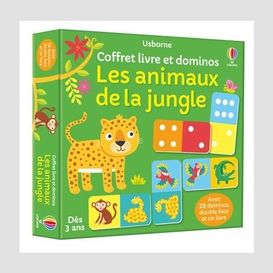 Coffret livre et dominos les animaux de