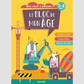 Bloc de mon age 5-6 ans (le)