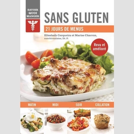 Sans gluten 21 jours de menus