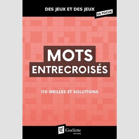 Mots entrecroises