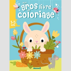 Mon gros livre de coloriage lapin