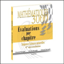 Mathematique 3000 sn sec 4 evaluat.chapi