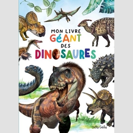 Mon livre geant des dinosaures