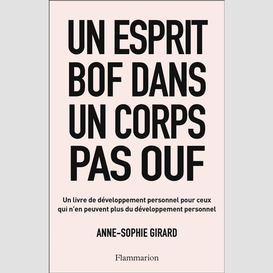 Un esprit bof dans un corps pas ouf