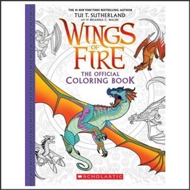 Wings of fire the official coloring book