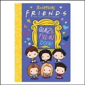 Official friends quiz and fill-in book