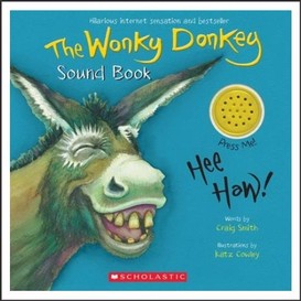 The wonky donkey sound book