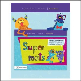 Super mots carnet effacable 1er cycle pr