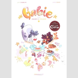 Gabie aux craies de couleurs t01