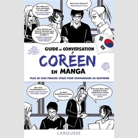 Guide de conversation coreen en manga