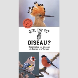 Quel est cet oiseau