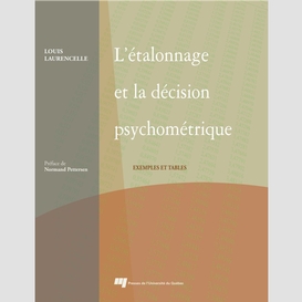 Étalonnage et la décision psychométrique