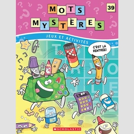 Mots mysteres 39