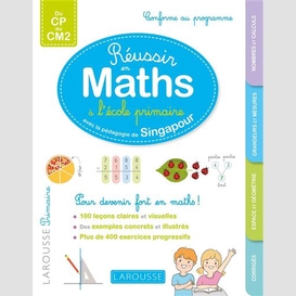 Reussir en maths a l'ecole primaire