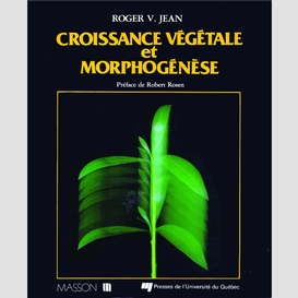 Croissance végétale et morphogénèse