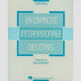 La capacité internationale des états