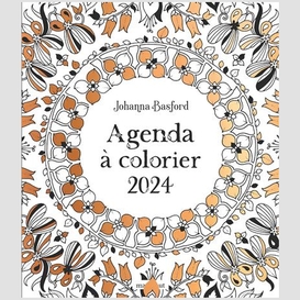 Agenda a colorier 2024
