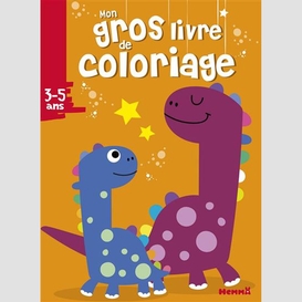 Mon gros livre de coloriage dinosaures