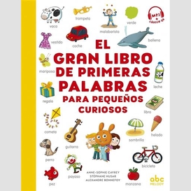 El gran libro primeras palabras para peq