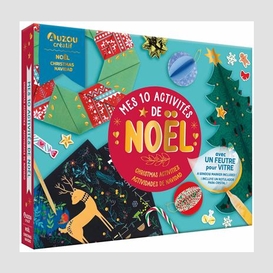 Coffret mes 10 activites de noel