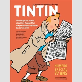 Tintin numero special 77 ans