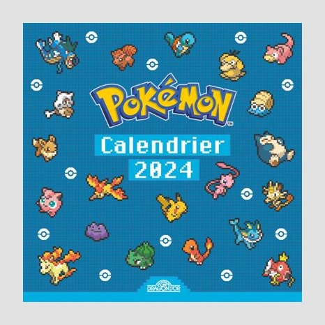 Calendrier 2024 Pokémon
