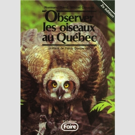 Observer les oiseaux au québec, 2e édition