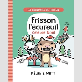 Frisson l'ecureuil celebre noel