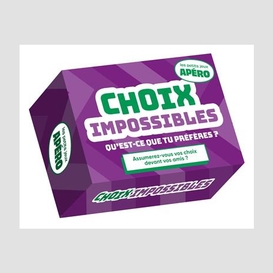 Coffret choix impossibles