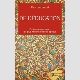 De l'education