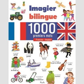 Imagier bilingue 1000 premiers mots fr-a