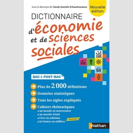 Dictionnaire d'economie et sciences soci