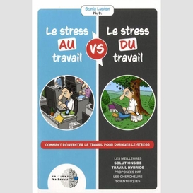 Le stress au travail vs le stress du travail