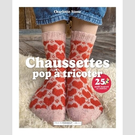 Chaussettes pop a tricoter