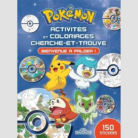 Pokemon activites et coloriages cherche