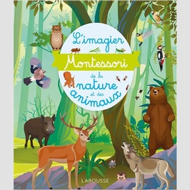 Imagier montessori de la nature animaux