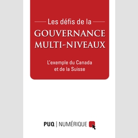 Les défis de la gouvernance multi-niveaux