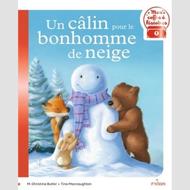 Un calin pour le bonhomme de neige