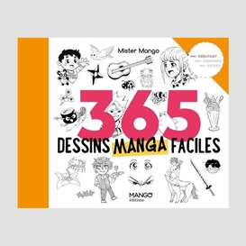 365 dessins manga faciles
