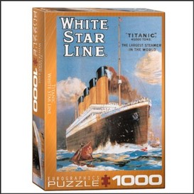 Casse-tete 1000mcx - titanic white star