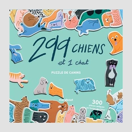 299 chiens et 1 chat