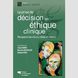 Prise decision ethique clinique