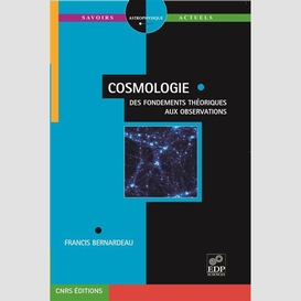 Cosmologie - des fondements théoriques aux observations