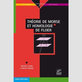 Théorie de morse et homologie de floer