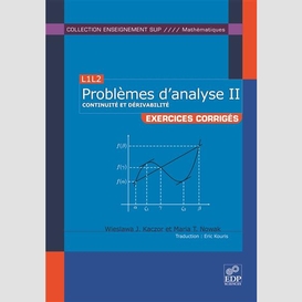 L3m1 problèmes d'analyse ii