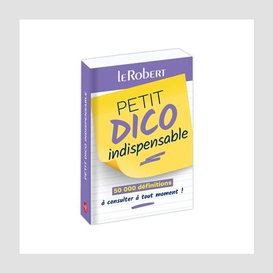 Petit dico indispensable