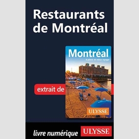 Restaurants de montréal