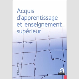 Acquis d'apprentissage et enseignement supérieur